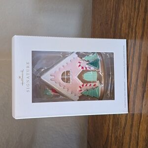 Hallmark Keepsake Signature Tree Ornament Home. Sweet. Home. Gingerbread House